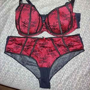 NWOT Sexy Bra and Panties Set